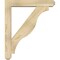 Ekena Millwork Funston Craftsman Rough Sawn Bracket w/ Offset Brace, Douglas Fir, 6"W x 32"D x 38"H BKT0604X32X38FST04RDF - alternate 2